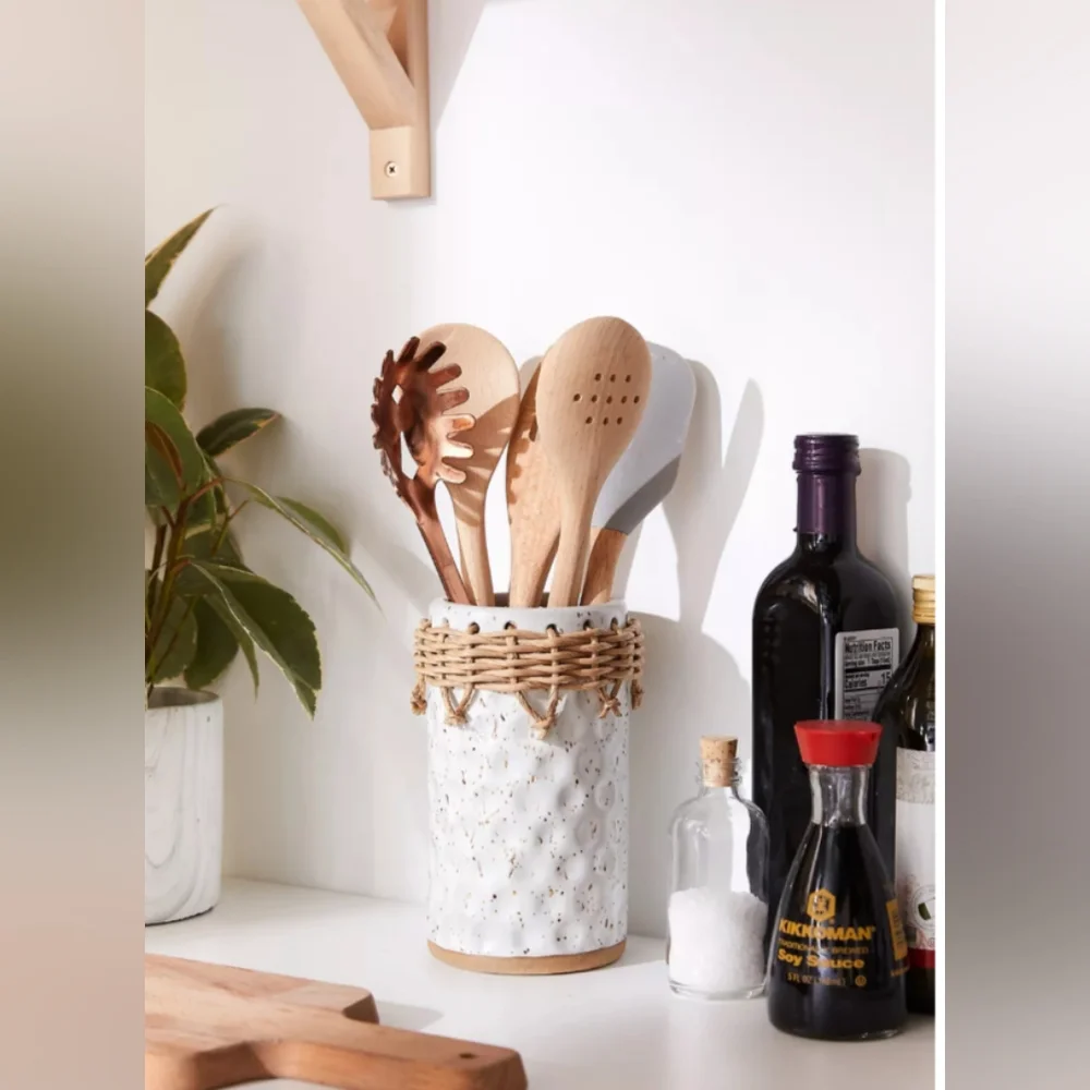 Urban Outfitters  Vases Set Of 2 Utensil Holders
